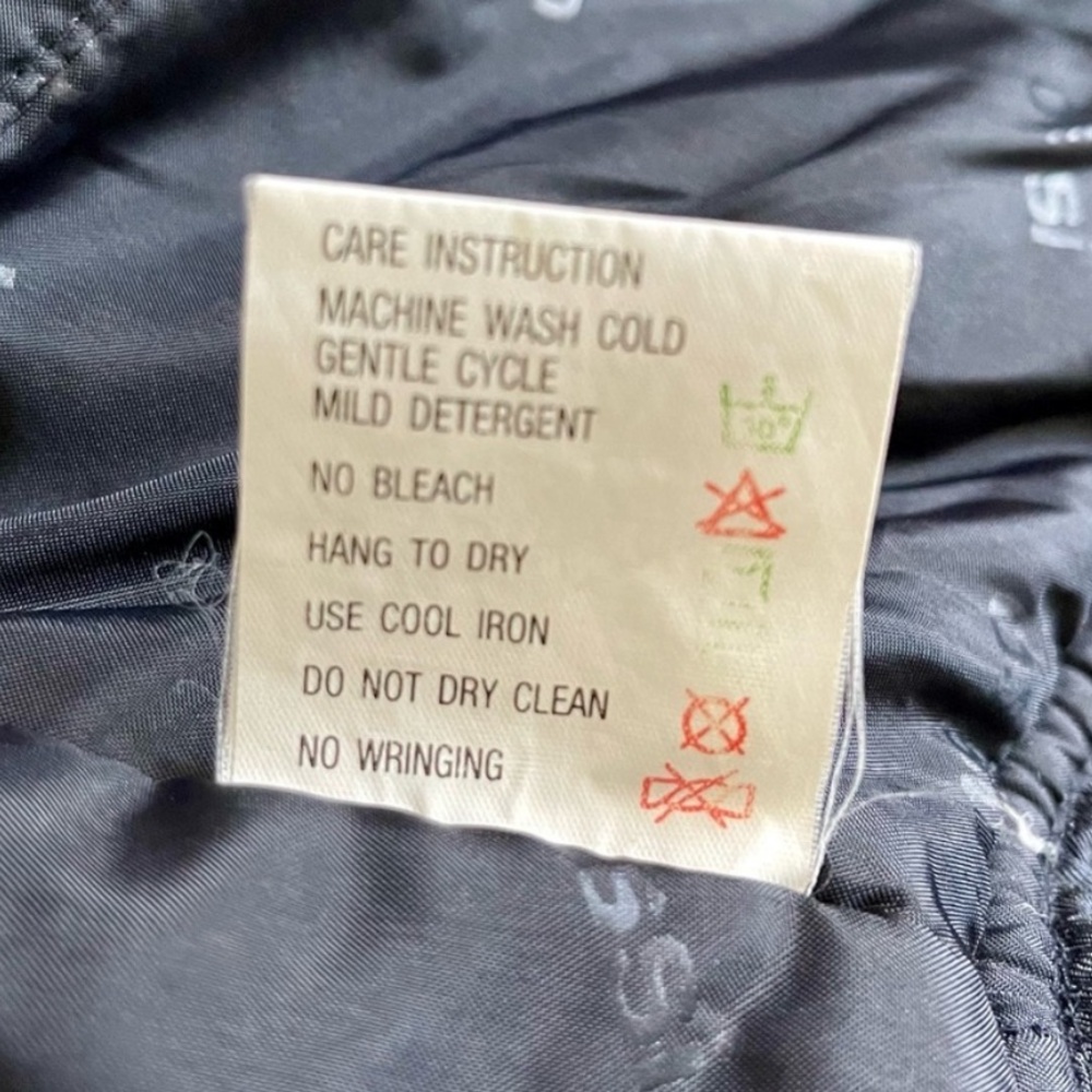 OSSI SKIWEAR Women's Black Vintage Snow Jacket w/Lots of Pockets Zip/Snap-Size M - Picture 6 of 7